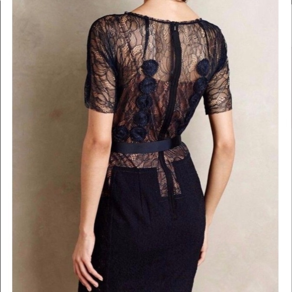 Gorgeous navy sheath - get ready for compliments!